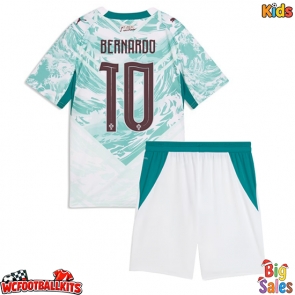 Portugal Bernardo Silva #10 Replica Away Stadium Kit for Kids World Cup 2026 Short Sleeve (+ pants)